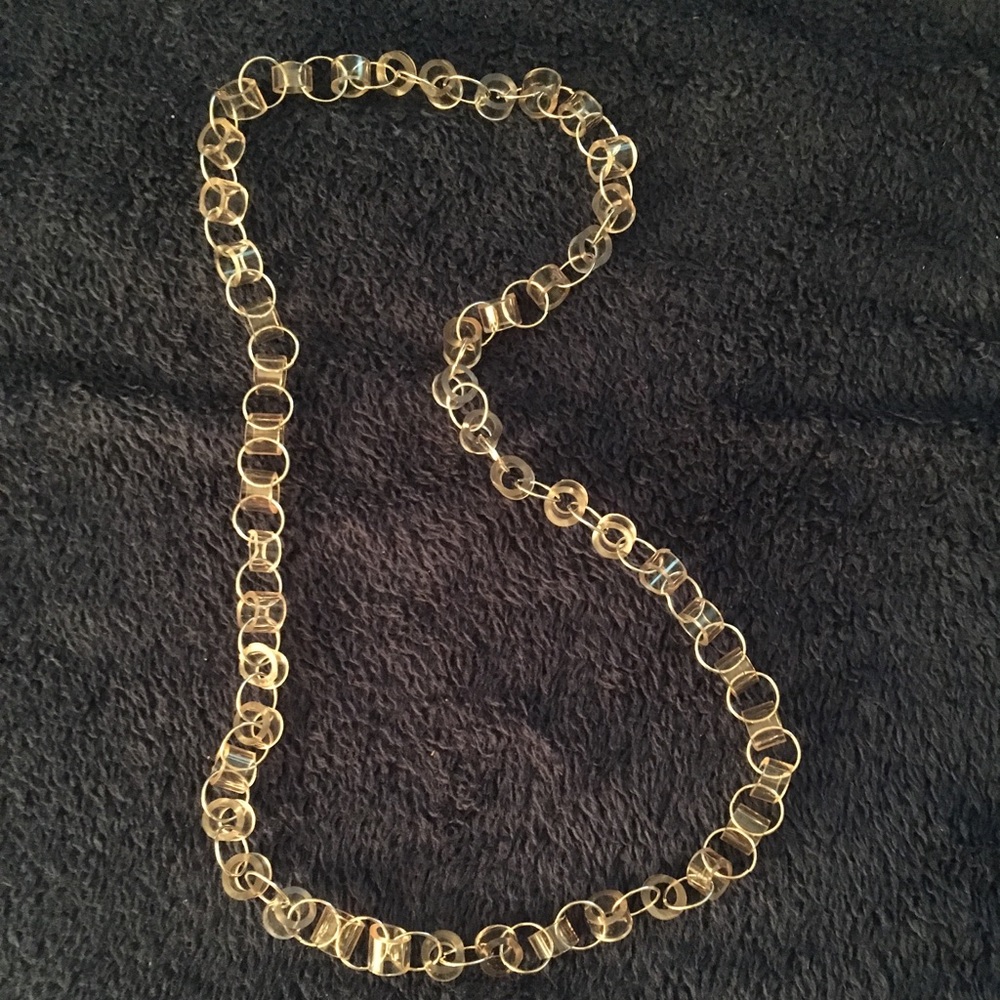 Vinyl chain necklace